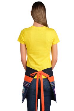 Delantal Unisex Muñecos (6 Bolsillos)