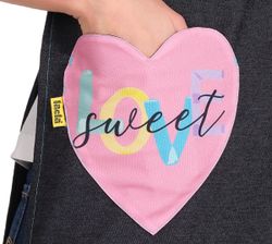 Estola Love (Bolsillos Corazón y Denim Elástico)