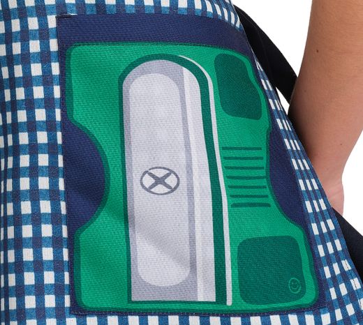 Estola Pedagógica Goma (Diseño Lápices y Bambula)