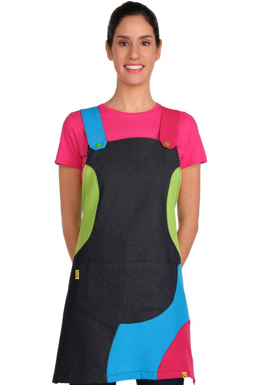 Estola Tejana Multicolor (Denim Elástico)