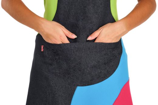 Estola Tejana Multicolor (Denim Elástico)