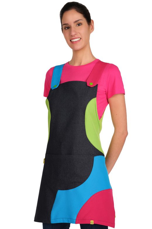 Estola Tejana Multicolor (Denim Elástico)