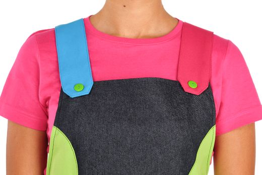 Estola Tejana Multicolor (Denim Elástico)