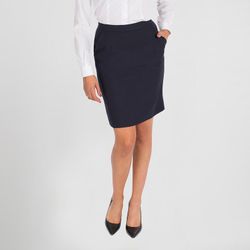 Falda con bolsillos negra o marino