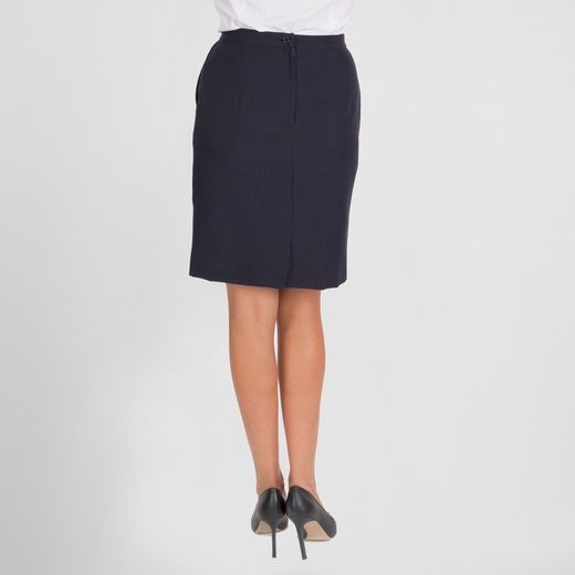 Falda con bolsillos negra o marino
