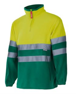 Polaire AV bicolore différentes couleurs