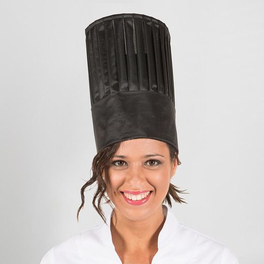 Gorro alto cocinero blanco o negro