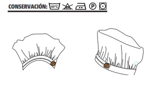 Gorro Champiñón Hombre blanco