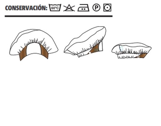 Gorro Champiñón Hombre gris