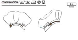 Chapeau Champignon Femme blanc