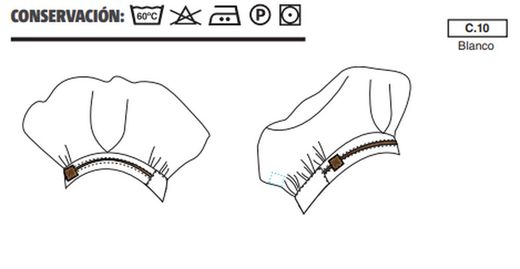 Chapeau Champignon Femme blanc