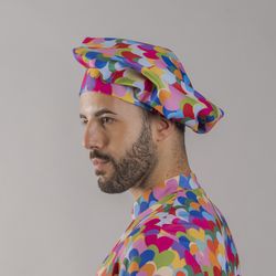 Gorro chef corazones