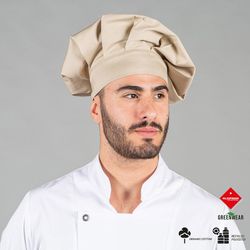 Gorro chef orgánico reciclado