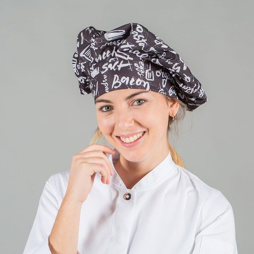 Gorros chef estampados