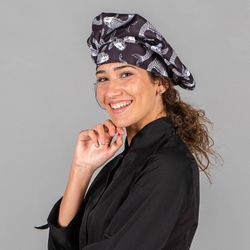Gorros chef estampados