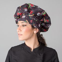 Gorros chef estampados