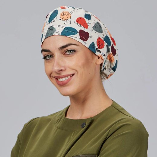 Gorro Cirujano Goma (Microfibra y Rizo Frontal)