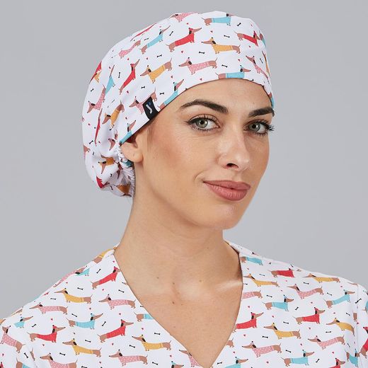 Gorro Cirujano Goma (Microfibra y Rizo Frontal)