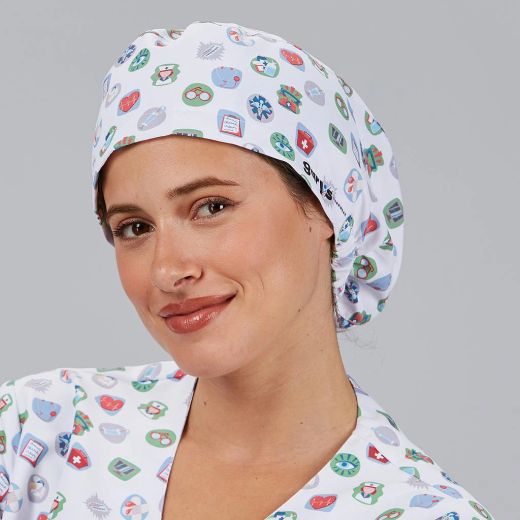 Gorro Cirujano Goma (Microfibra y Rizo Frontal)