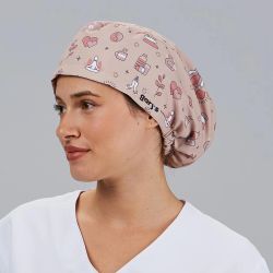Gorro Cirujano Goma (Microfibra y Rizo Frontal)
