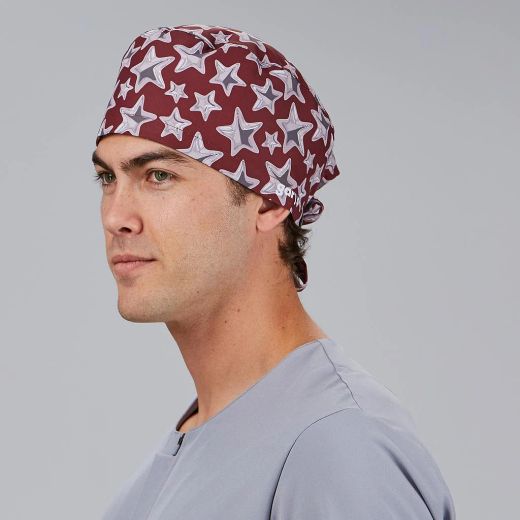 Gorro Cirujano Tiras (Microfibra y Rizo Frontal)