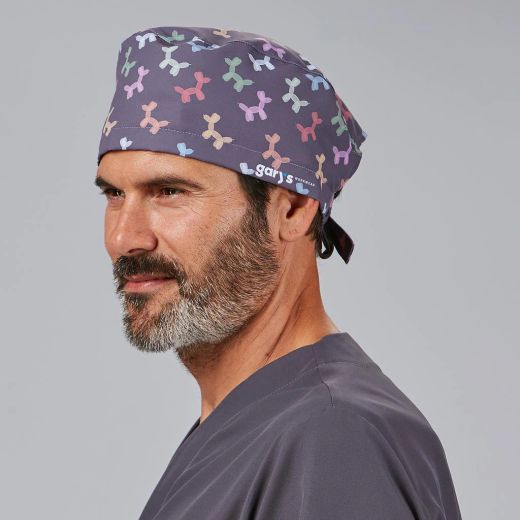 Gorro Cirujano Tiras (Microfibra y Rizo Frontal)
