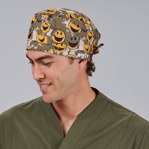 Gorro Cirujano Tiras (Microfibra y Rizo Frontal)