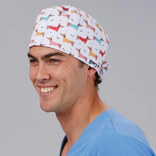 Gorro Cirujano Tiras (Microfibra y Rizo Frontal)