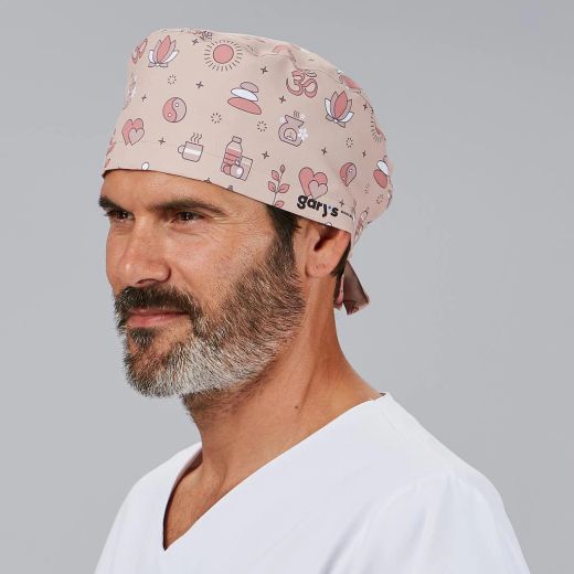 Gorro Cirujano Tiras (Microfibra y Rizo Frontal)