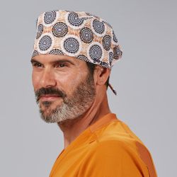Gorro Cirujano Tiras (Microfibra y Rizo Frontal)