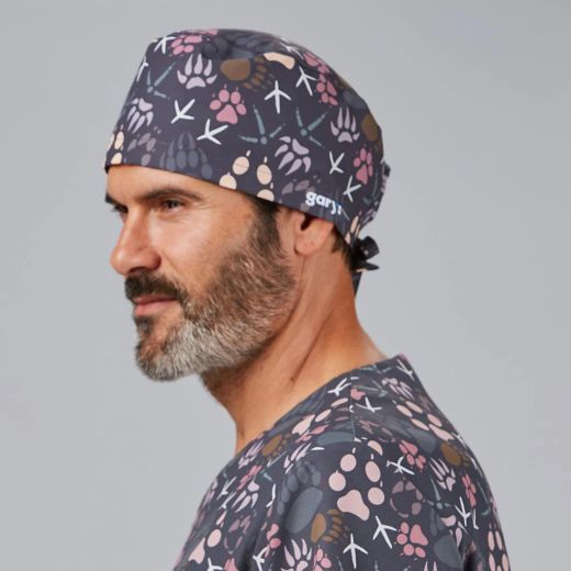 Gorro Cirujano Tiras (Microfibra y Rizo Frontal)