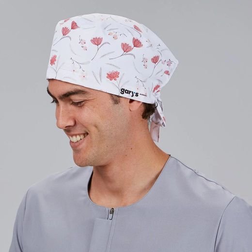 Gorro Cirujano Tiras (Microfibra y Rizo Frontal)