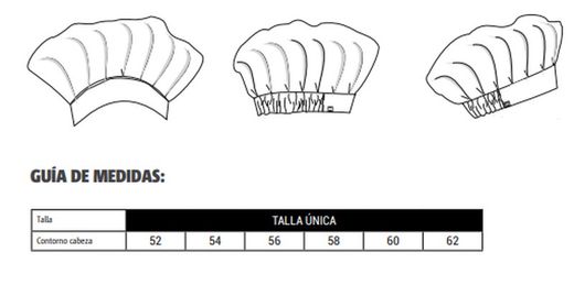 Gorro con goma colores