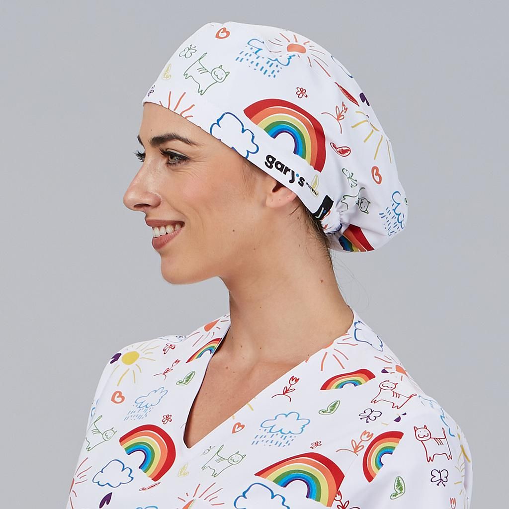 Gorro goma arcoiris