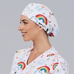 Gorro goma arcoiris