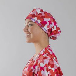 Bonnet en caoutchouc imprimé Agatha