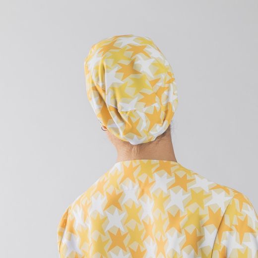 Bonnet en caoutchouc imprimé Agatha