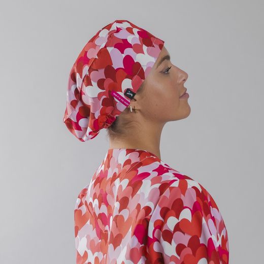 Bonnet en caoutchouc imprimé Agatha