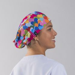 Bonnet en caoutchouc imprimé Agatha
