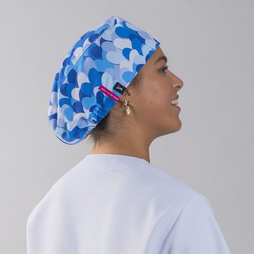 Bonnet en caoutchouc imprimé Agatha