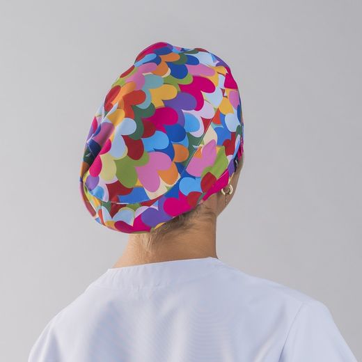 Bonnet en caoutchouc imprimé Agatha