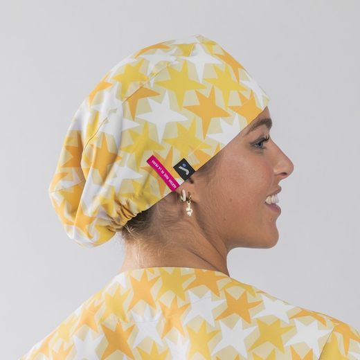 Bonnet en caoutchouc imprimé Agatha