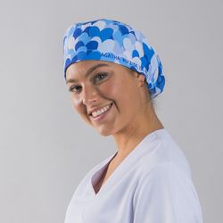 Bonnet en caoutchouc imprimé Agatha
