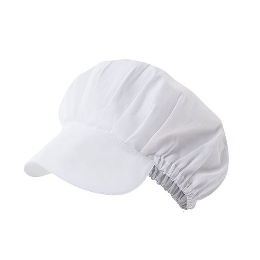 Cofia de cocina burdeos o blanca