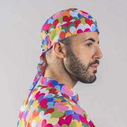 Gorro pirata corazones