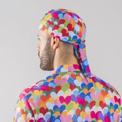 Gorro pirata corazones