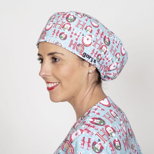 Gorro unisex estampado Navidad Ho Ho