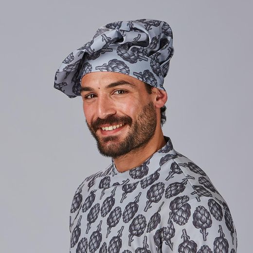 Gorros Chef algodón estampados
