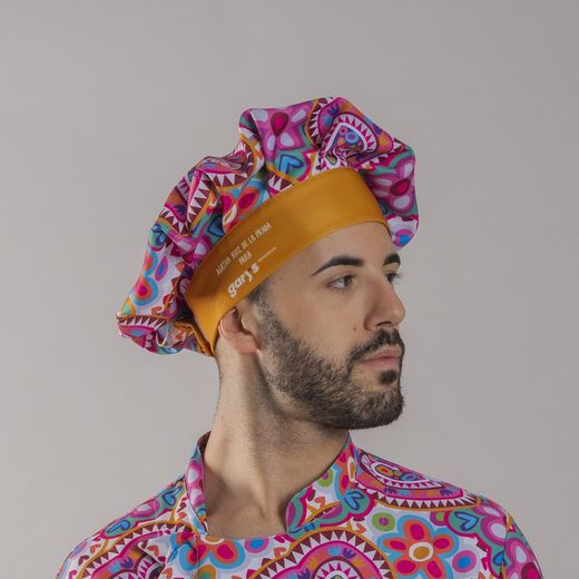 Gorros chef estampados Agatha