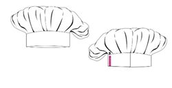 Gorros chef estampados Agatha